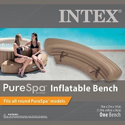 Intex Bankje Pure Spa Bubble Therapy Rond