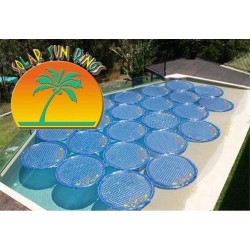Solar Sun Rings Blauw zwembadverwarming