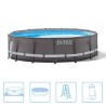 Intex Ultra Frame Pool 427 x 107 cm rond framepool zwembaden
