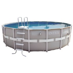 Intex Ultra Frame Pool 488 x 122 cm Rond met zandfilter