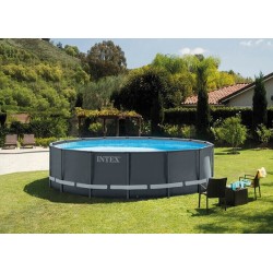 Intex Metal Ultra XTR Frame Pool 488 x 122 cm rond zwembad zwembaden
