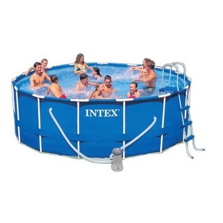 Intex Metal Frame Pool rond 457 x 84 cm zwembad
