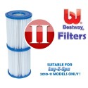 Bestway zwembadpomp filter type 2 cartridge
